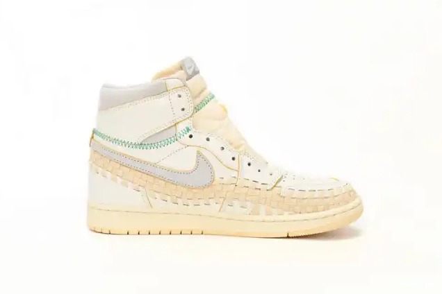 Rep Husky High Jordan SP 1 Beauty Supply FD2565-100 Sail OG Bephie's Union Woven Retro 0418